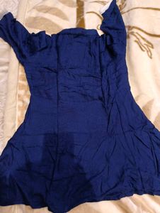 Navy Blue Tunic Top