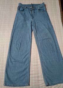 Wide Leg High Waist Jeans