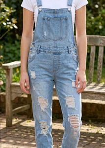 Light Blue Denim Dungaree
