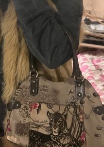 Salvatore Ferragamo safari print bag