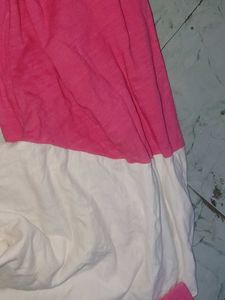 Cute Pink &amp; White T-Shirt