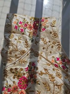 Embroidered Silk Blouse