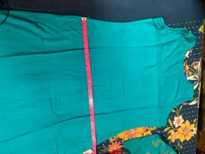 Awesome 💯Teal &amp; Gold Print Kurti