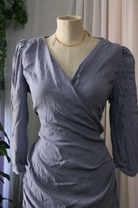 Elegant Wrap Dress
