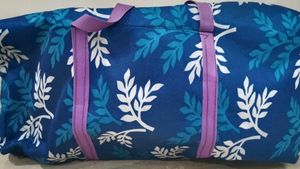 Floral Print Duffle Bag