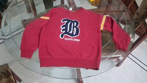 Benetton League Red Sweatshirt