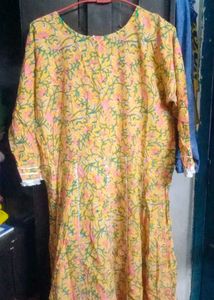 Elegant Printed Anarkali Suit