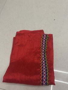 Embroidered Ethnic Skirt with Tassels