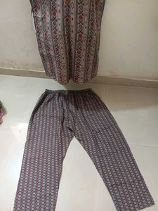 Printed Kurta Set with Pants