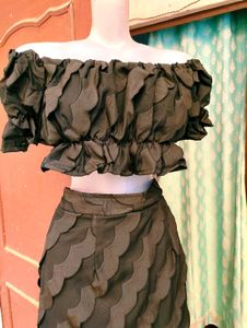 Black Two-Piece Set
