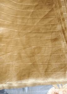 organza tissue saree