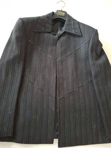 Elegant Striped men 2 piece suit