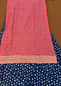 onepiece Pink Kurta Set