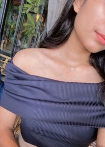 Chic Black Off-Shoulder Top