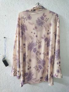 Floral Button-Up Shirt