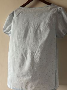 Light Blue Sleep Shirt