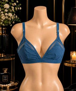 🇳🇿💫🎀Blue Mesh Triangle Bralette