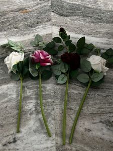Artifical Pack Of 4 Rose Flowers