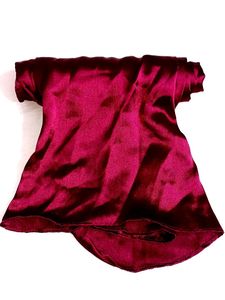 Maroon Satin scarf