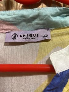 Colorful Back Long Top