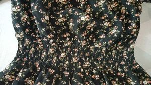 Floral Print Off-Shoulder Top