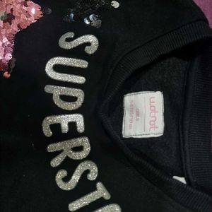 Girls Superstar Sweatshirt &amp; Pants Set
