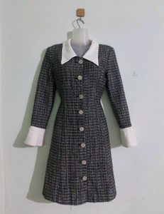 Chic Tweed Mini Dress