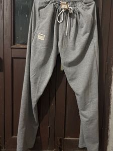 HubberholmeMen Grey Melange Regular Fit Track Pant