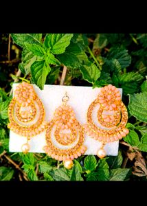 Elegant Indian Kundan Jewelry Set