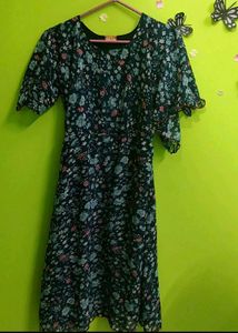 Floral Print Midi Dress