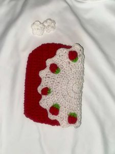 Strawberry Crochet Bag