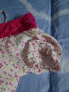 Off-the-shoulder Floral Top