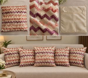 Chevron Pattern Accent Pillow