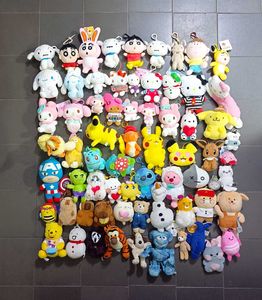 Assorted Plush Toys Collection