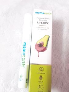 Mamaearth Moisture Matte Longstay Lipstick With Av