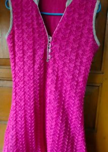 Stunning Fuchsia Kurta