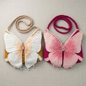 Crochet Butterfly Bag🦋