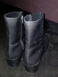 Black Platform Boots