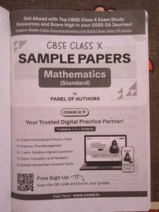 CBSE Class 10 Mathematics Sample Papers