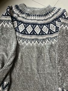 Cozy Fair Isle Knit Sweater
