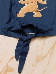 6-8 year Cute Jerry Mouse Graphic Tee