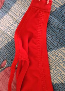 Vibrant Red Bra