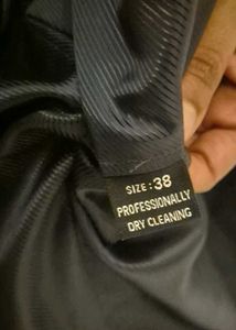 Coat Blue Stripe Orginal From Cantabil