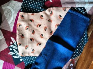 Boys Peach Floral Nehru Jacket Set