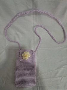 Handmade Crochet Phone Pouch