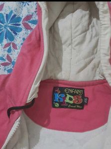 Pink Hooded Jacket