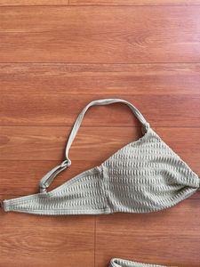 Zaful Ribbed Bikini Set