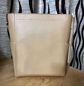 Beige Shoulder Bag