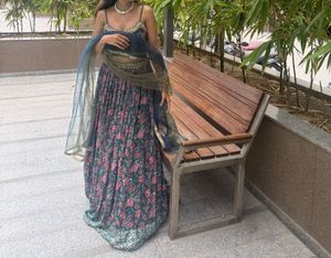 Designer Floral Print Lehenga Choli
