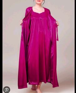 Satin Nightgown Set👍